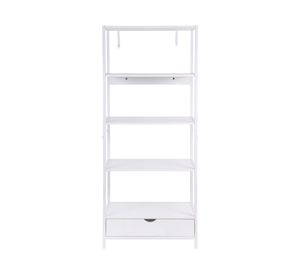 Repisa Oregón blanco 1 cajón