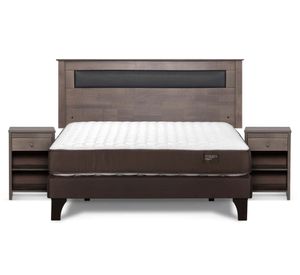 Cama europea Ergo T 2 plazas + set Ferrara gris