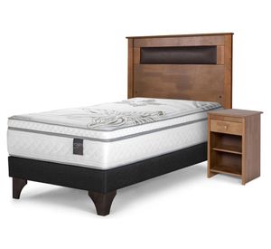 Cama europea Art 4 1.5 plazas + set Ferrara