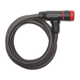 Candado bicicleta Kevlar 12 mm + 2 llaves negro