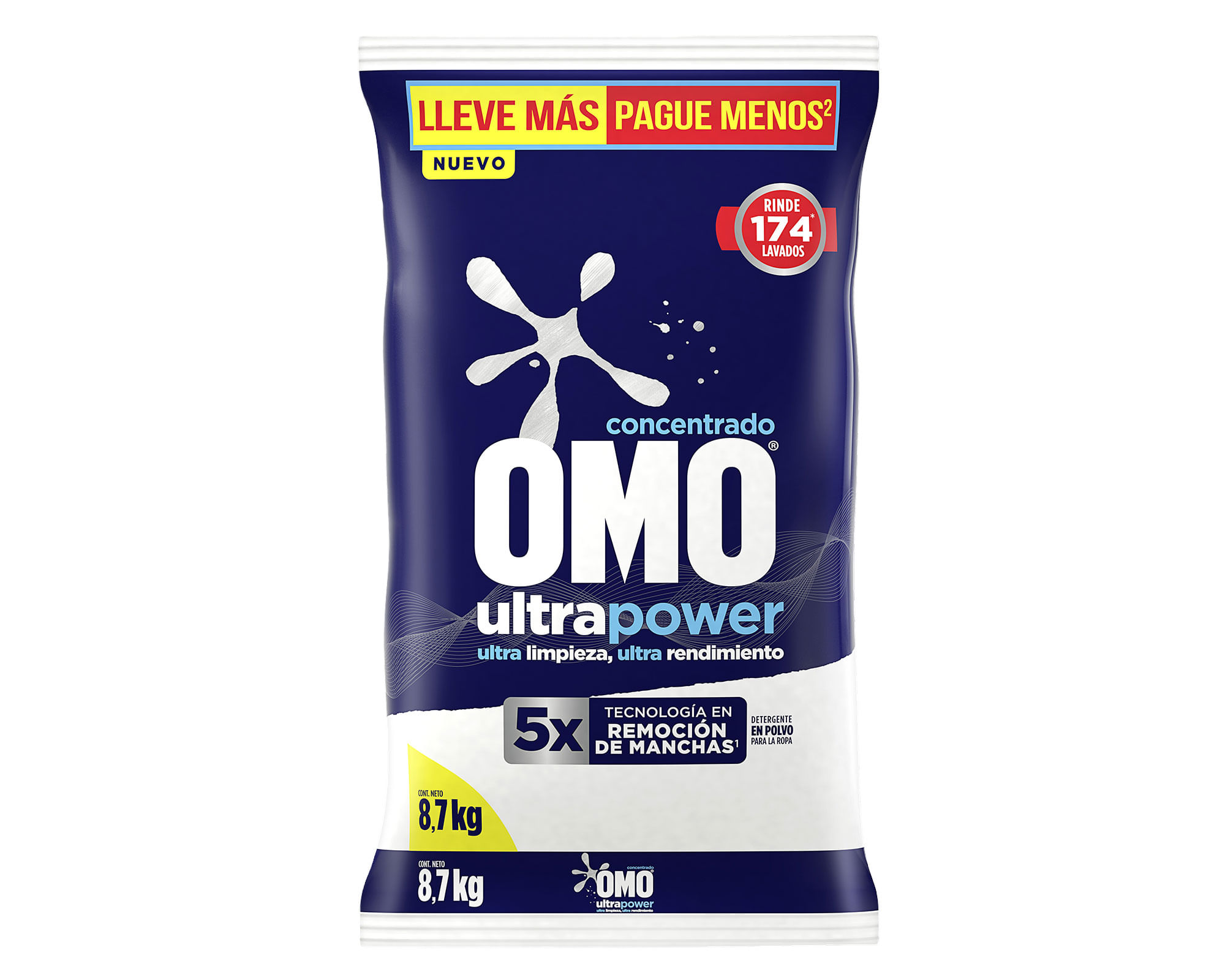 Detergente polvo UltraPower 8.7 kg | Easy.cl