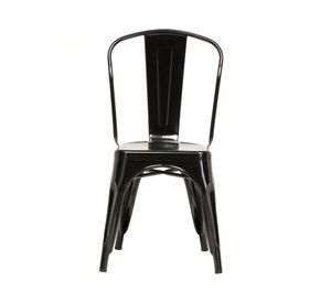 Silla metal Antique negro 2 un.