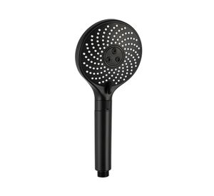 Mango ducha regulador agua 3 Funciones negro mate