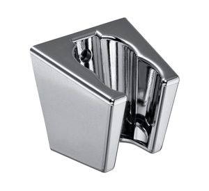 Soporte ducha fijo cuadrado cromado