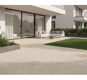 Porcelanato Alba Stone greige 100x100 cm 2 m2