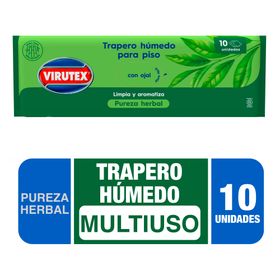 Trapero húmedo aroma herbal 10 un.