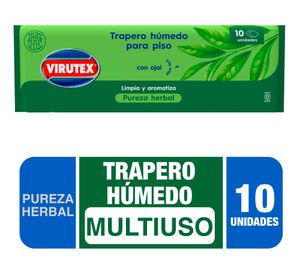 Trapero húmedo aroma herbal 10 un.