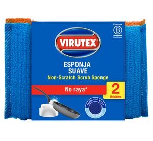 Esponja Spunita suave 11x7x5 cm 2 un.