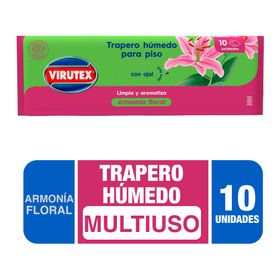Trapero húmedo aroma floral 10 un.