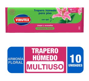 Trapero húmedo aroma floral 10 un.