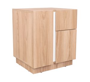 Velador Carmi 1 cajón 2 puertas