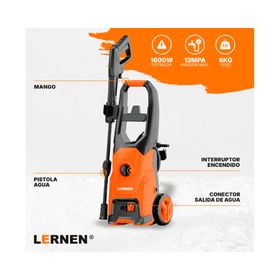 Hidrolavadora 1600W con espumador HIDRO-1600