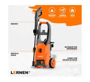 Hidrolavadora 1600W con espumador HIDRO-1600