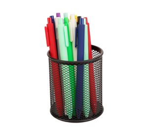 Set oficina negro 4 piezas