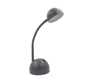 Lámpara escritorio LED luz día Gorin gris