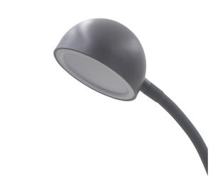 Lámpara escritorio LED luz día Gorin gris