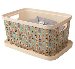 Caja organizadora Teen perritos 20 lt