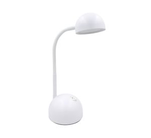 Lámpara escritorio LED luz día Gorin blanco