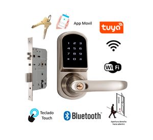 Cerradura digital D200 WF doble derecha zinc