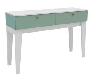 Arrimo rectangular Veneza 79x120x38.5 cm blanco verde