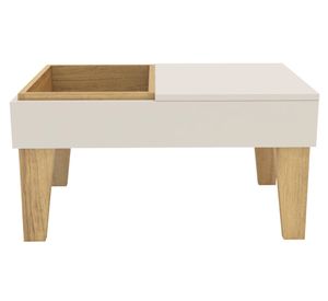 Mesa centro Veneza Roble/Off white