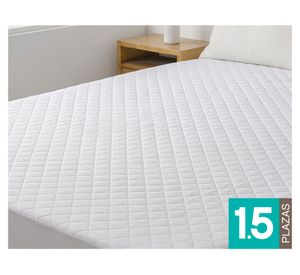 Cubrecolchón waterproof blanco 1.5 plazas