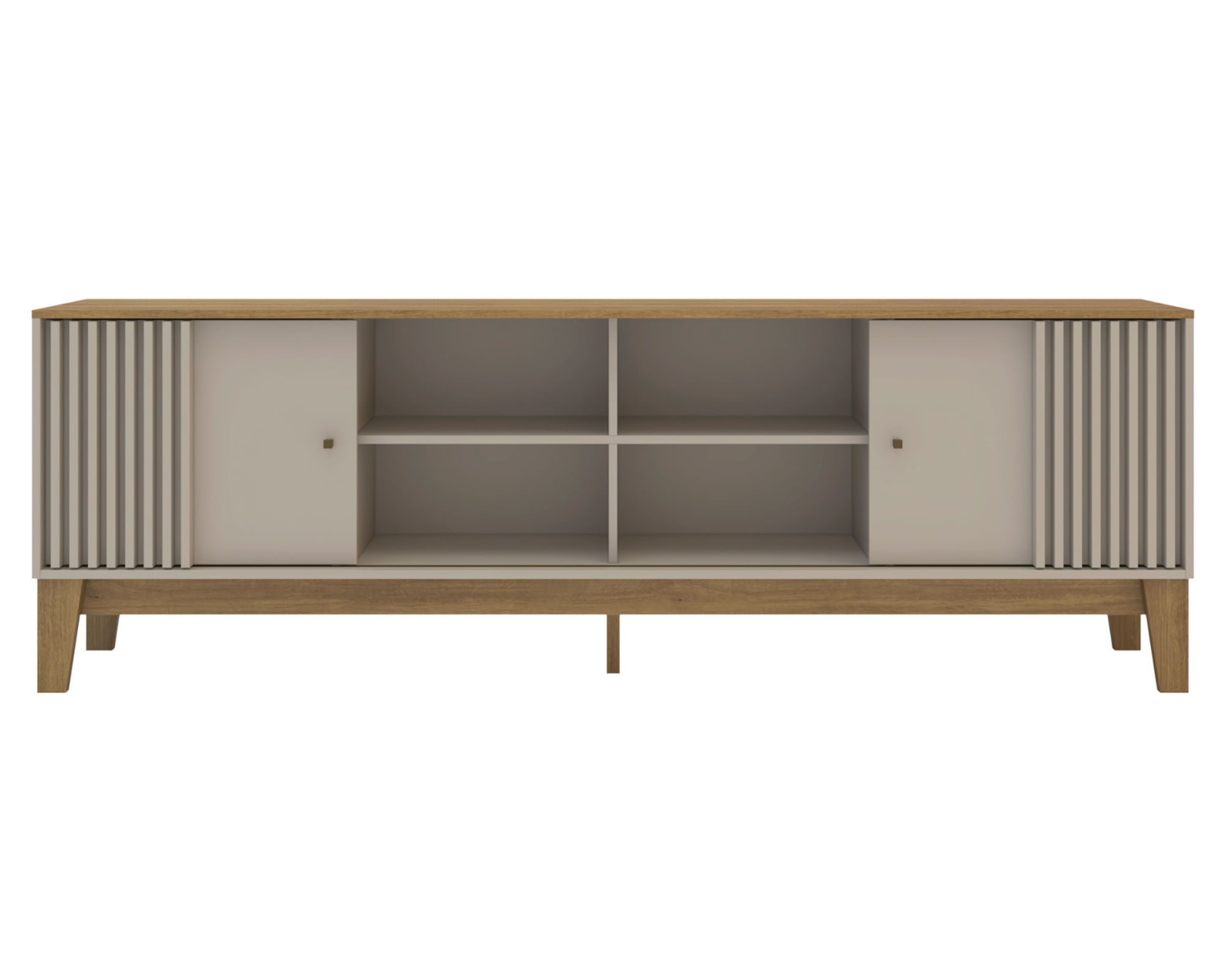 Exit Rack TV 80" Florencia nogal beige