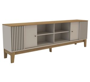Rack TV 80" Florencia nogal beige