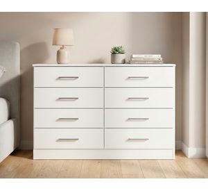 Cómoda blanco 8 cajones