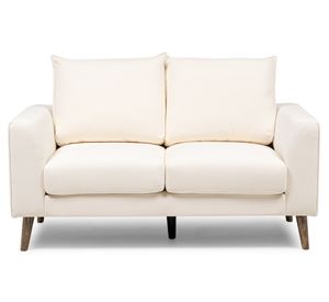 Sofá 2 cuerpos Biran tela crudo