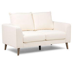 Sofá 2 cuerpos Biran tela crudo