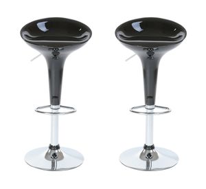 Silla bar Verona negro 2 unidades