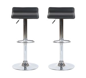 Silla bar Elemi negro 2 unidades
