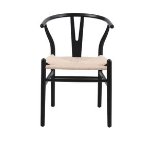 Silla Leia negro/natural