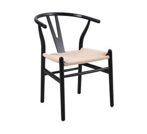 Silla Leia negro/natural