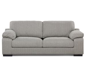 Sofá 3 cuerpos Bolonia tela gris