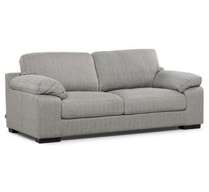 Sofá 3 cuerpos Bolonia tela gris