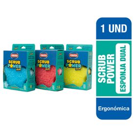 Esponja dual Scrub power 1 un.