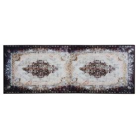 Alfombra pasillo Moka negro 67x180 cm