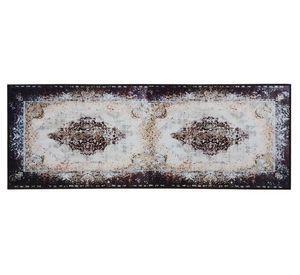 Alfombra pasillo Moka negro 67x180 cm