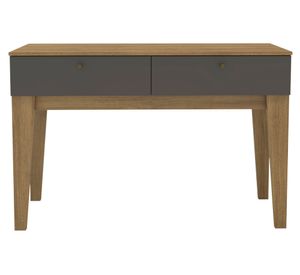 Arrimo rectangular Veneza 80.5x136x38.5 cm nogal grafito