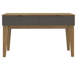 Arrimo rectangular Isis 80.5x136x38.5 cm café grafito