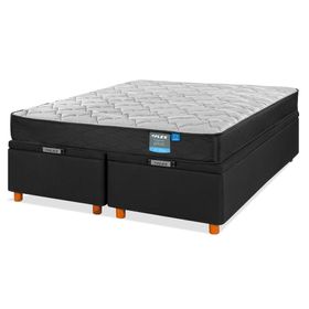 Cama baúl Therapedic Plus 2 plazas base dividida