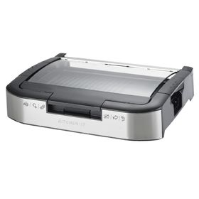 Parrilla eléctrica Power Grill negro/inox 1800W