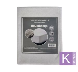 Protector colchón Waterproof blanco King