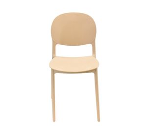 Silla apilable Sevilla beige