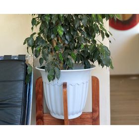 Macetero Bio Olimpo blanco 26x34 cm