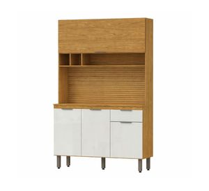 Kit cocina Rouse cinamomo/off white 4 puertas 1 cajón
