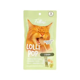 Snack para gatos todos los tamaños Lollipop cebada 3 un.