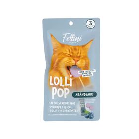 Snack para gatos todos los tamaños Lollipop arándano 3 un.